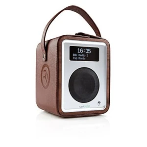 CUSTODIA IN PELLE PER PROTEGGERE E TRASPORTARE R1 RUARK AUDIO CARRYPACK BROWN