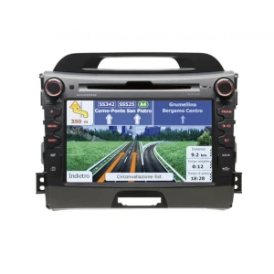 Autoradio Navigatore Bluetooth Kia Sportage MACROM M-OF7040