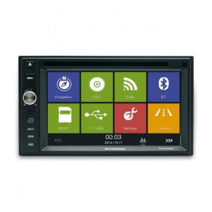 Autoradio 2DIN Navigatore Bluetooth MACROM M-DVD5566