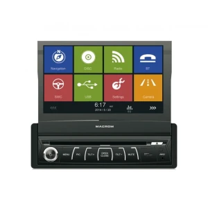 Autoradio 1 DIN Navigatore-Bluetooth MACROM M-DVD6560