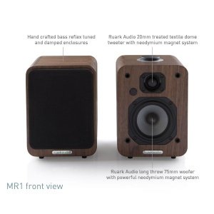 DIFFUSORI ATTIVI RUARK AUDIO WIRELESS BLUETOOTH MR1 BLACK