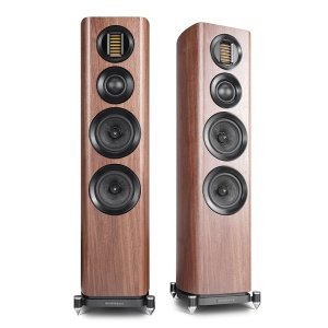 WHARFEDALE EVO 4.4 WALNUT - COPPIA DIFFUSORI PAVIMENTO
