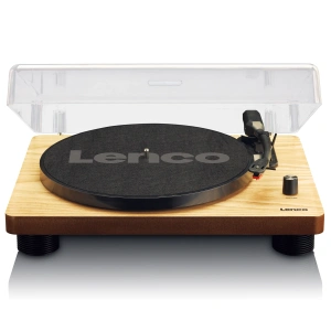 LENCO LS-50WD - GIRADISCHI CON CODIFICA USB ED ALTOPARLANTI INTEGRATI - LEGNO