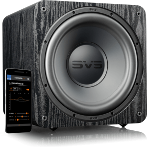 SVS SB1000 PRO - Subwoofer amplificato in sospensione pneumatica, driver da 12" a lunga escursione, 325 W, DSP
