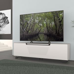 MUNARI VENTIMIGLIA KVT 150. F/P | Mobile porta TV fino a 65” - Anta a ribalta - 3 ripiani - 3 Piedini in Metallo