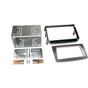 ALPINE APF-F381001-07AR | KIT INSTALLAZIONE DOPPIO DIN (PLASTICA + STAFFE) ALFA ROMEO 147 & GT dal 2005 - SILVER