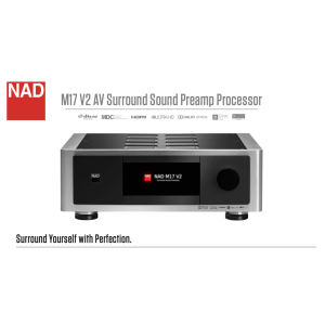 NAD M17 V2i - Pre Processore Audio/Video 4K Airplay 2