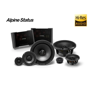 ALPINE HDZ-653S | Alpine STATUS Set di diffusori a 3 vie Separate SLIM - FIT