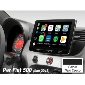 ALPINE ILX-F903-312-B | CBC DA 9'' PER FIAT 500 FINO AL 2015 COLORE NERO