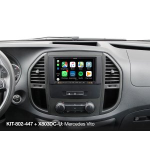 ALPINE KIT-802MB | KIT PER X803D-U DEDICATO A MERCEDES A-B-S906-VITO 639