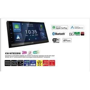 JVC KW-M785DBW | Autoradio Monitor 6,8''/ Dab+/ Wi-Fi / Bluetooth