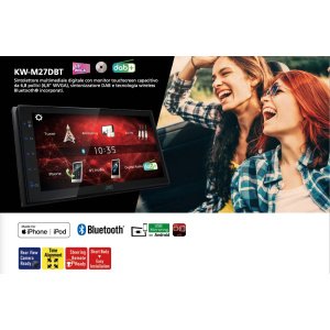JVC KW-M27DBT | Autoradio Monitor 6,8'' / Dab / Bluetooth / Usb