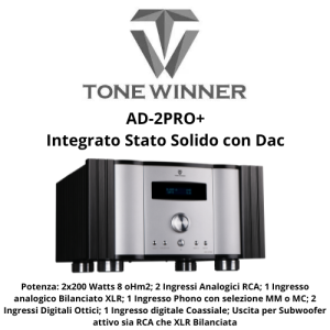 TONENWINNER AD-2PRO+ | Integrato Stato solido Con DAC