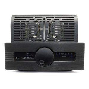 SYNTHESIS ROMA 96DC+ AL BLACK | Amplificatore integrato stereofonico valvolare in pura Classe A -DAC incorporato