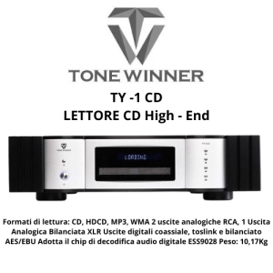 TONEWINNER TY-1 CD | Lettore Cd High End