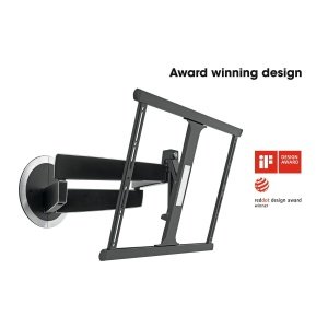 VOGEL'S NEXT 7345 BLACK TURN 120 WALL | SUPPORTO DA PARETE DESIGN MOUNT per schermi 40 - 65 " / 30 Kg