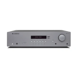 Cambridge AXR100D Luna Grey | DAB+ / FM Ricevitore Stereo con Stadio Phono
