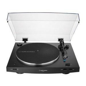 Audio-Technica AT-LP3XBTBK | Giradischi manuale con trazione a cinghia e Bluetooth