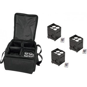 EUROLITE - Set 4x AKKU UP-4 QCL Spot QuickDMX + SB-4 Borsa Morbida L
