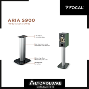 Focal Aria S 900 | Coppia Stand per Diffusori da Scaffale Focal Aria Evo X N°1