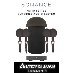 SONANCE PATIO 4.1 Series | Sistema da Esterno Alta Fedelta' - 4 satelliti + 1 subwoofer + Amplificatore Sonamp 2-100