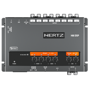 HERTZ H8 DSP DRC | Processore 8 canali DSP e controllo remoto