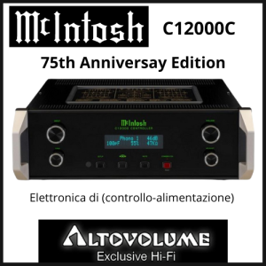 McINTOSH C12000C 75th ANNIVERSARY EDITION | Elettronica di (controllo-alimentazione)