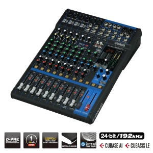 YAMAHA MG12XU Mixer a 12 ch, 4 mono + 4 stereo + effetti + USB