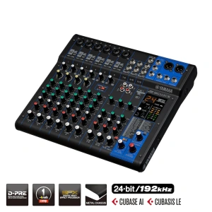 YAMAHA MG12XUK Mixer a 12 ch, 4 mono + 4 stereo + effetti + USB no fader
