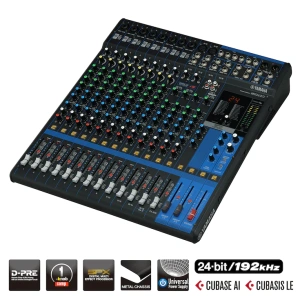 YAMAHA MG16XU Mixer a 16 ch, 8 mono + 4 stereo + effetti + USB