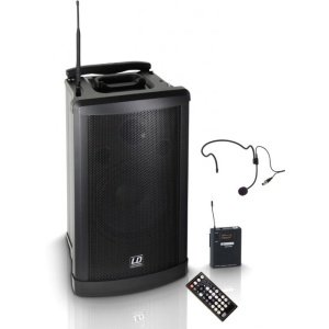 LD Systems Roadman 102 HS | Diffusore PA portatile con microfono auricolare