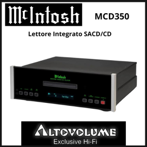 McINTOSH MCD350 | Lettore SACD/CD integrato