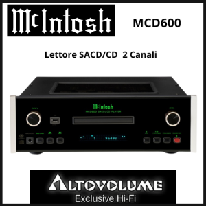 McINTOSH MCD600 | Lettore SACD/CD integrato