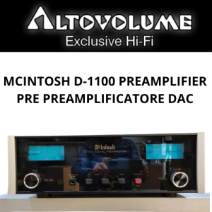 Mcintosh D1100 Dac USATO - Preamplificatore Digitale