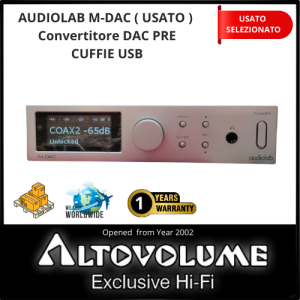 AUDIOLAB M-DAC ( USATO ) | Convertitore DAC PRE CUFFIE USB