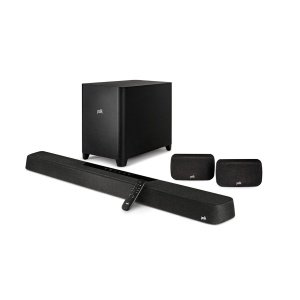 POLK AUDIO MagniFi MAX AX SR | SoundBar + Subwoofer + Diffusori Surround Posteriori (senza fili)